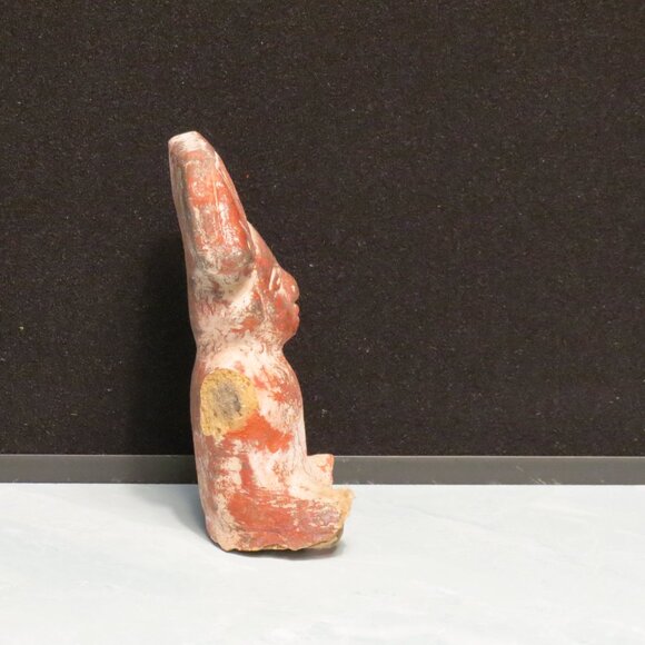 Vintage Latin American Clay Figure Sculpture/Pottery/ TerraCotta 6" - Picture 3 of 7